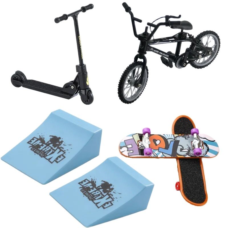 Skateboard Complete Deck - Scooter/Parmak Kaykay/Günlük Pantolon/Tekerlekli Paten/Bisiklet Teknik Güverte