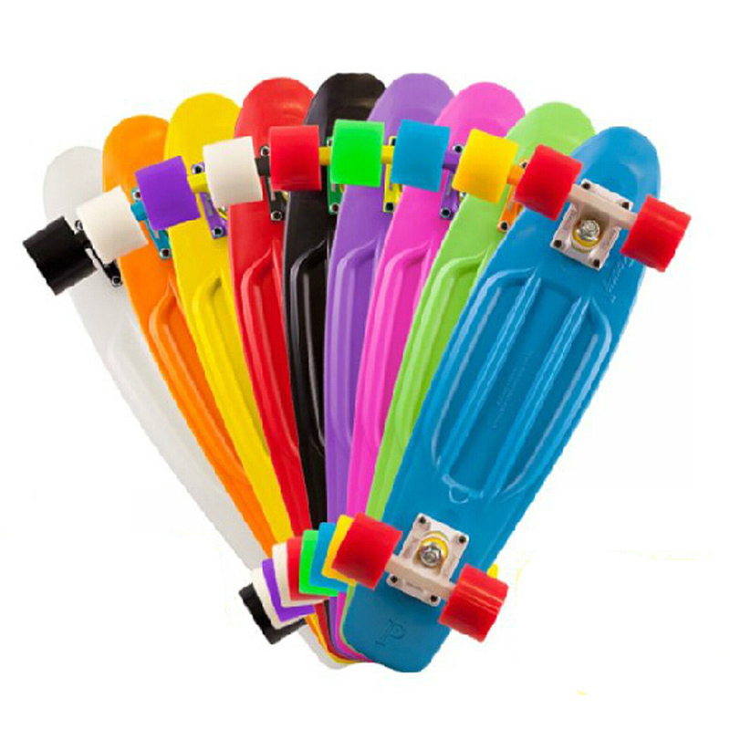 Skateboard Complete Deck - 45cm 65 Stil Kaykay Retro Kız