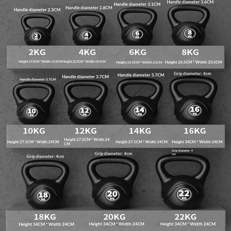 Sports Equipment Website - 2026 Fitness Ayarlanabilir 8kg Kettlebell Ergonomik