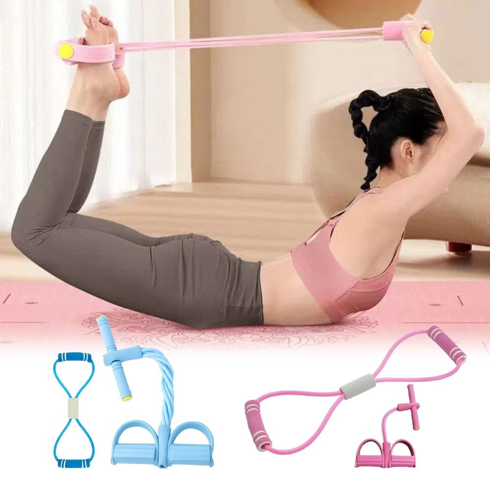 Sports Equipment Kit - 6 Tüplü Direnç Bantları Fitness Ekipman