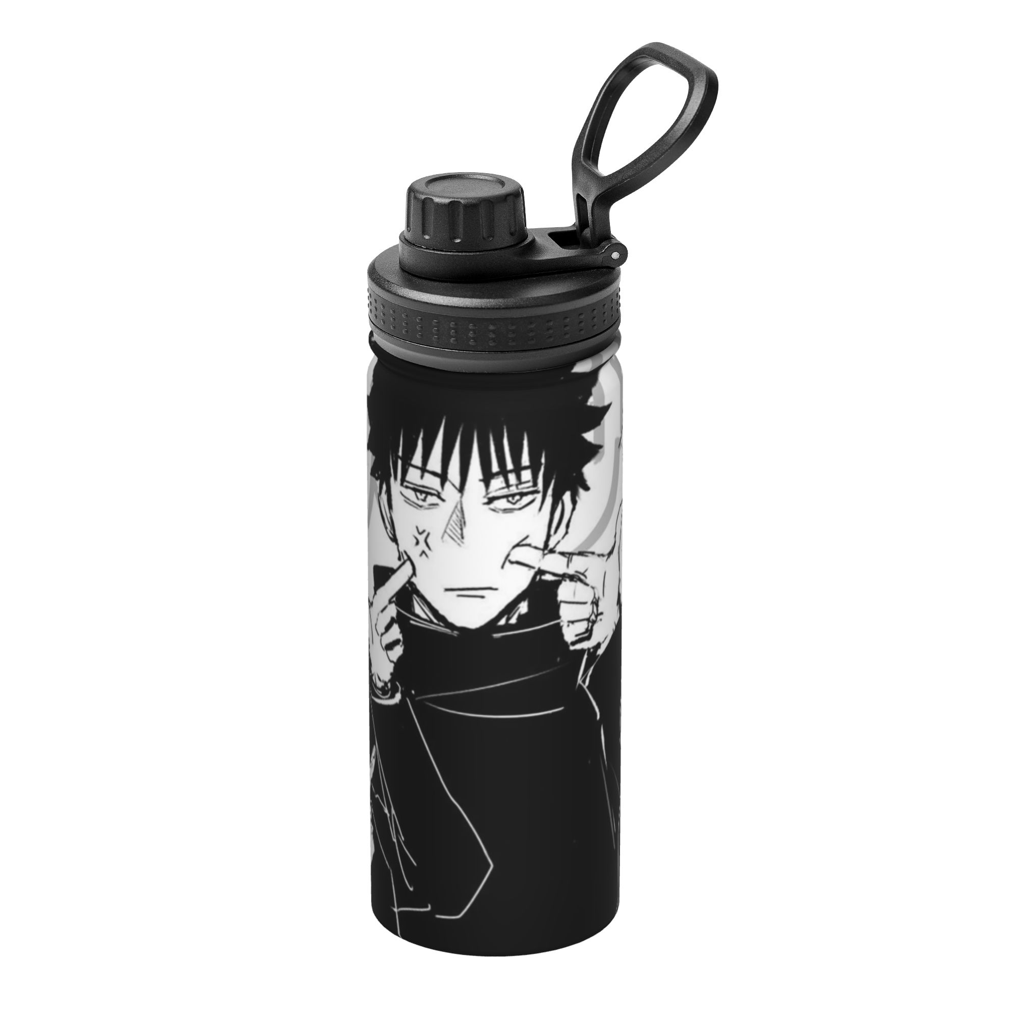 Sports Water Bottle Insulated - Jujutsu Kaisen Team 18OZ Spor Yalıtımlı