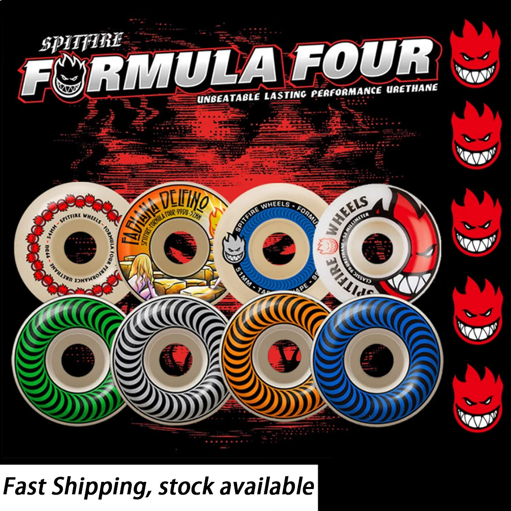 Skateboard Complete Deck - Orijinal SF kaykay tekerleği 58mm 52mm