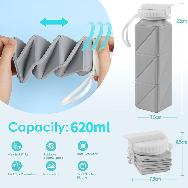 620ml katlanabilir su şişesi p - Sports Water Bottle Insulated incelemesi ve fiyatı