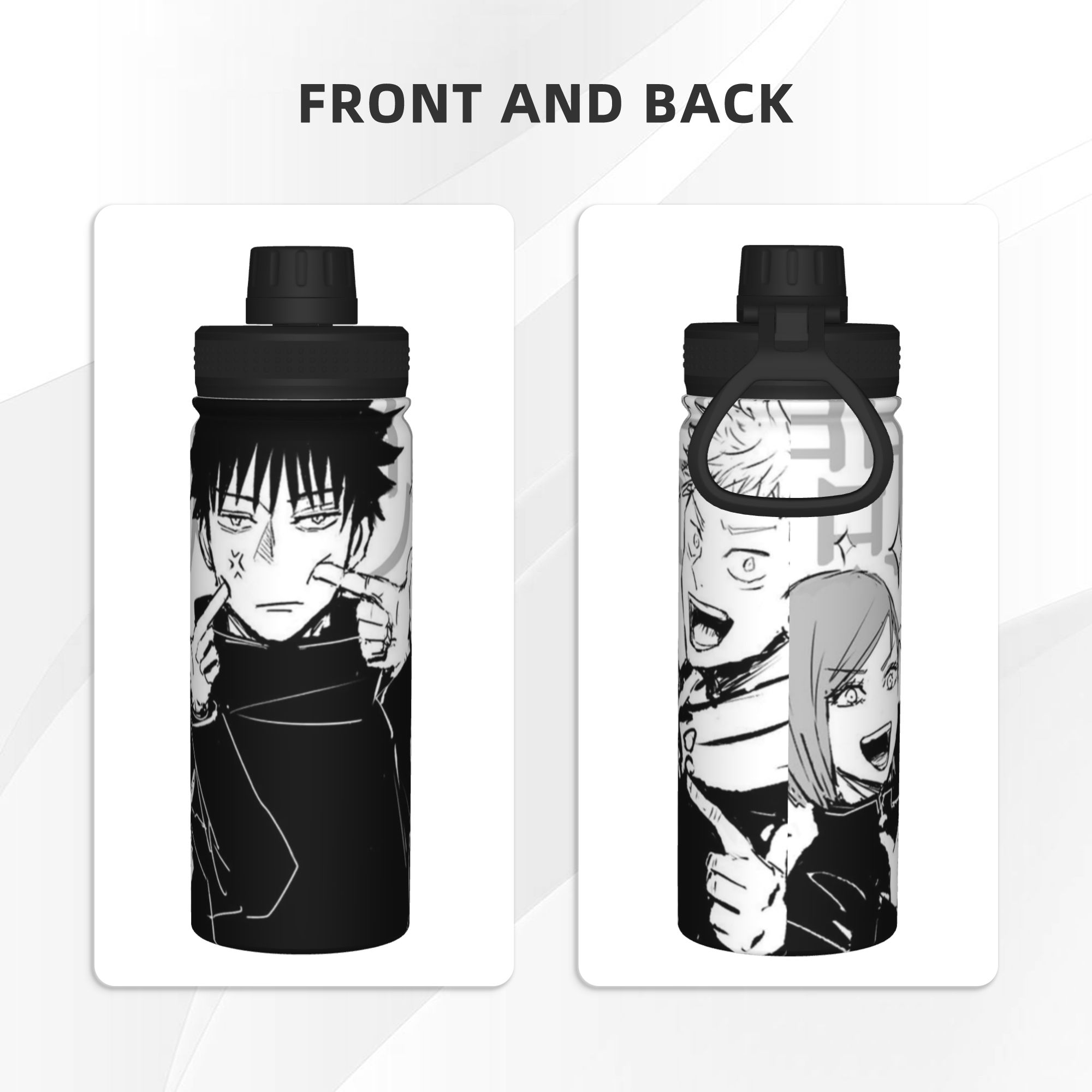 Jujutsu Kaisen Team 18OZ Spor  - Sports Water Bottle Insulated incelemesi ve fiyatı