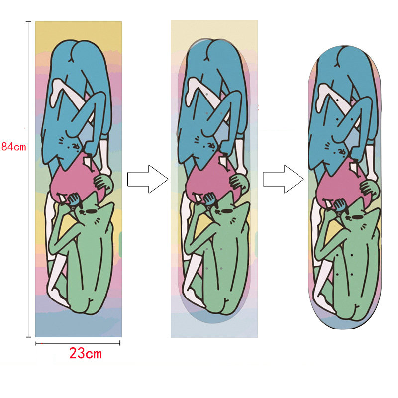 Özelleştirilmiş DIY Kaykay Çif - Skateboard Complete Deck incelemesi ve fiyatı