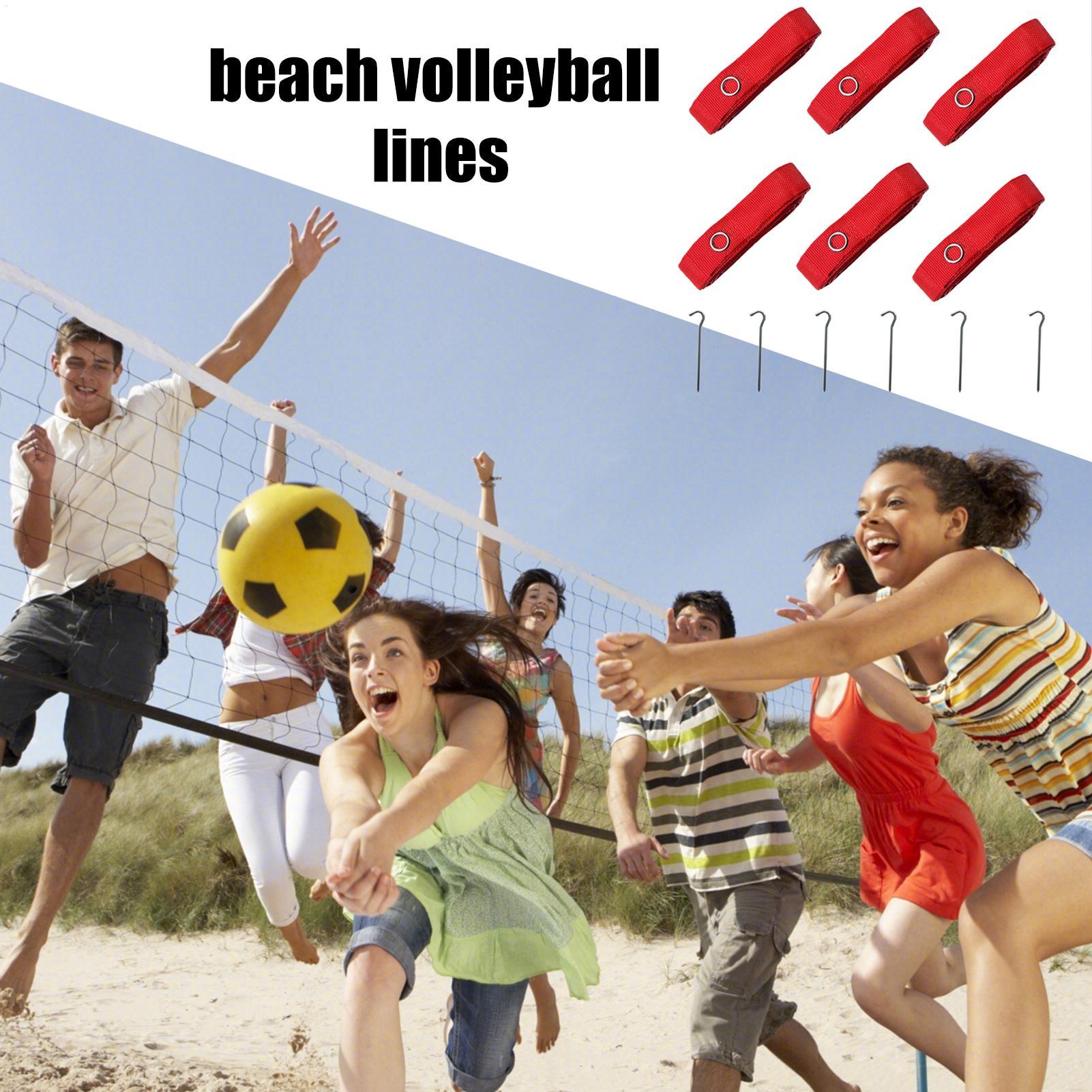 6x Plaj Voleybolu Çizgi Ekipma - Sports Equipment Volleyball incelemesi ve fiyatı